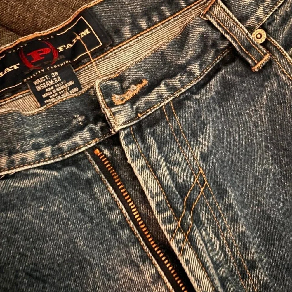 Baggy Phat farm jeans in navy blue size 38